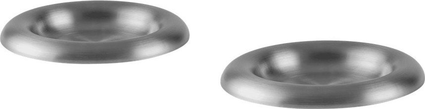 Dezertní nerezové talíře v sadě 2 ks ve stříbrné barvě ø 16 cm Roto – noo.ma NOO.MA