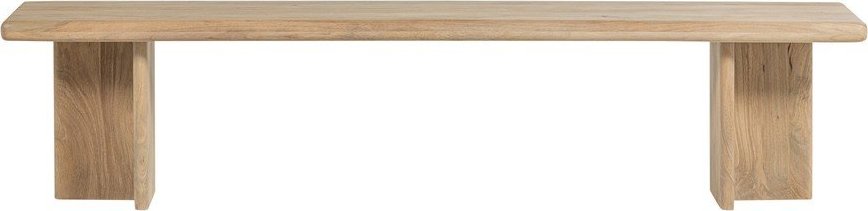 Dřevěná lavice v přírodní barvě Ato – WOOOD WOOOD