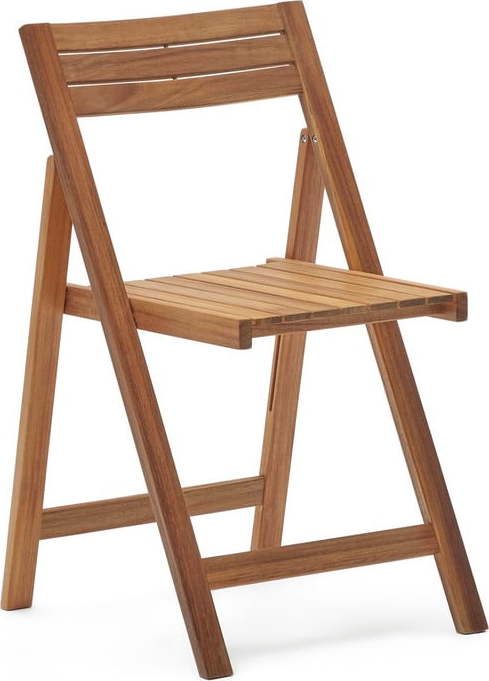 Dřevěná zahradní židle v přírodní barvě Sadirar – Kave Home Kave Home