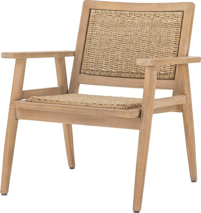 Dřevěné zahradní křeslo v přírodní barvě Sorrento – Bloomingville Bloomingville