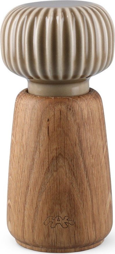 Dřevěný mlýnek na pepř a sůl v přírodní barvě Hammershøi – Kähler Design Kähler Design