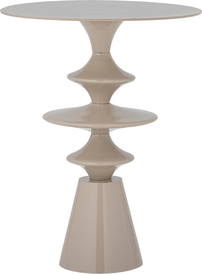 Hliníkový kulatý odkládací stolek ø 35