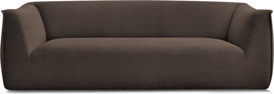 Hnědá manšestrová pohovka 242 cm Giorgia – Bobochic Paris Bobochic Paris