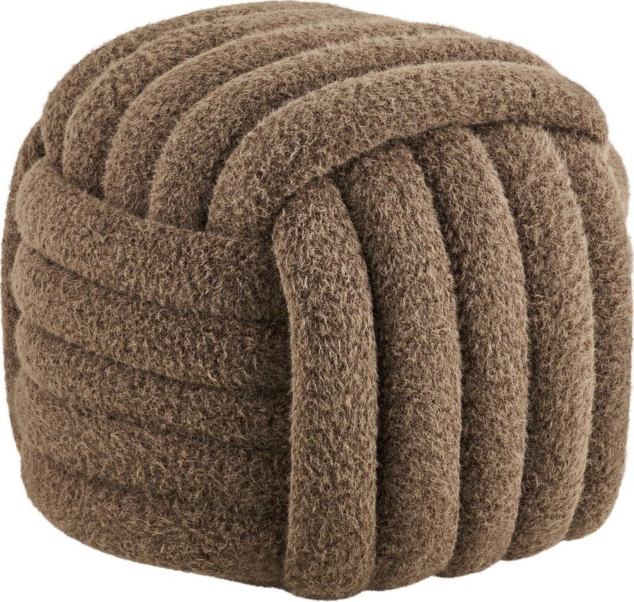 Hnědý taburet Napier – House Nordic House Nordic