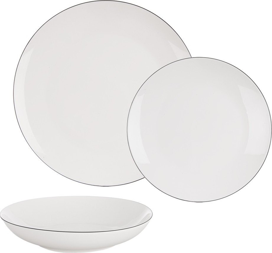 Jídelní sada 18 ks z kostního porcelánu Decora – Orion Orion