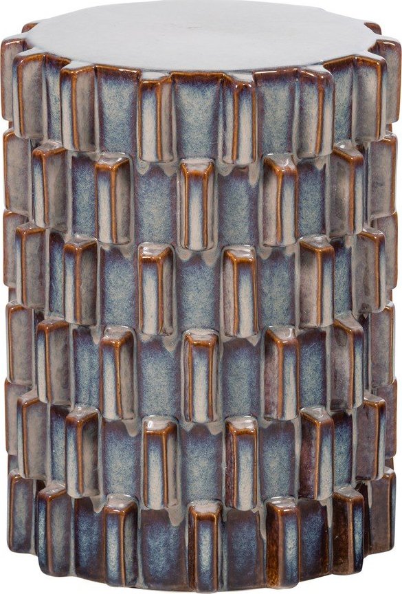 Keramický kulatý odkládací stolek ø 35 cm Axu – WOOOD WOOOD