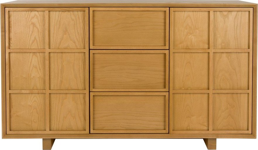 Komoda z jasanového dřeva v přírodní barvě 120x70x45 cm Raster – Zuiver Zuiver