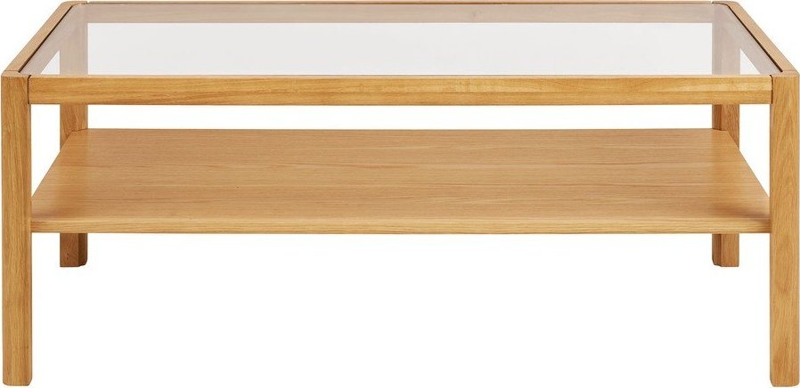 Konferenční stolek se skleněnou deskou v přírodní barvě 60x110 cm Lourmarin – House Nordic House Nordic
