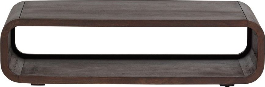 Konferenční stolek z mangového dřeva v tmavě přírodní barvě 60x120 cm Kinu – WOOOD WOOOD