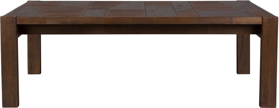 Konferenční stolek z masivního dřeva v tmavě přírodní barvě 60x120 cm Bruneau – Dutchbone Dutchbone