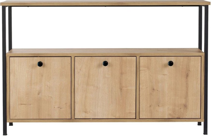 Konzolový stolek v dekoru dubu ve světle přírodní barvě 29