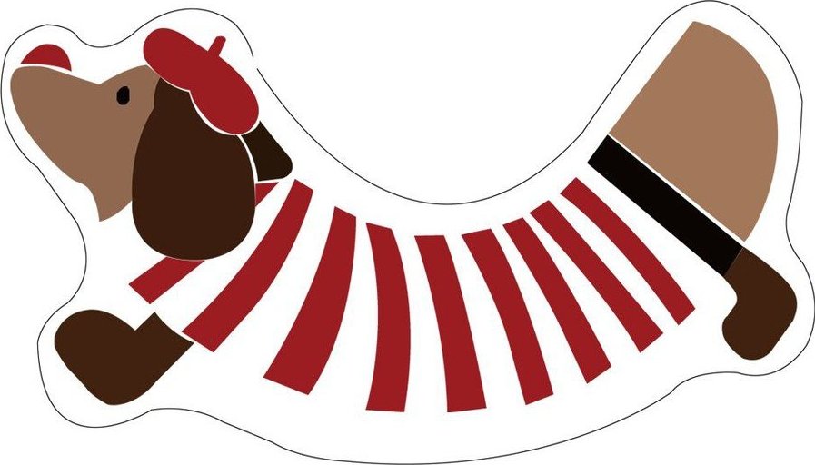 Koupelnová předložka 40x70 cm Dogroll – Foutastic Foutastic