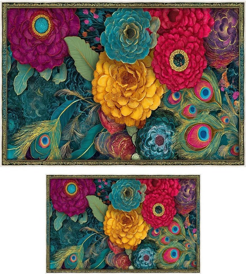 Koupelnové předložky v sadě 2 ks 60x100 cm – Foutastic Foutastic