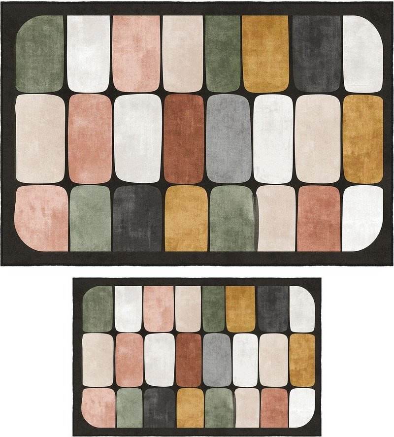 Koupelnové předložky v sadě 2 ks 60x100 cm – Foutastic Foutastic