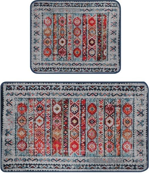 Koupelnové předložky v sadě 2 ks 60x100 cm Weref – Foutastic Foutastic