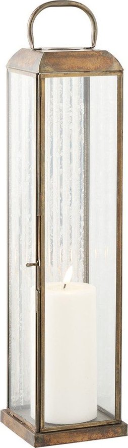 Kovová/skleněná lucerna (výška 49 cm) Herslev – House Nordic House Nordic