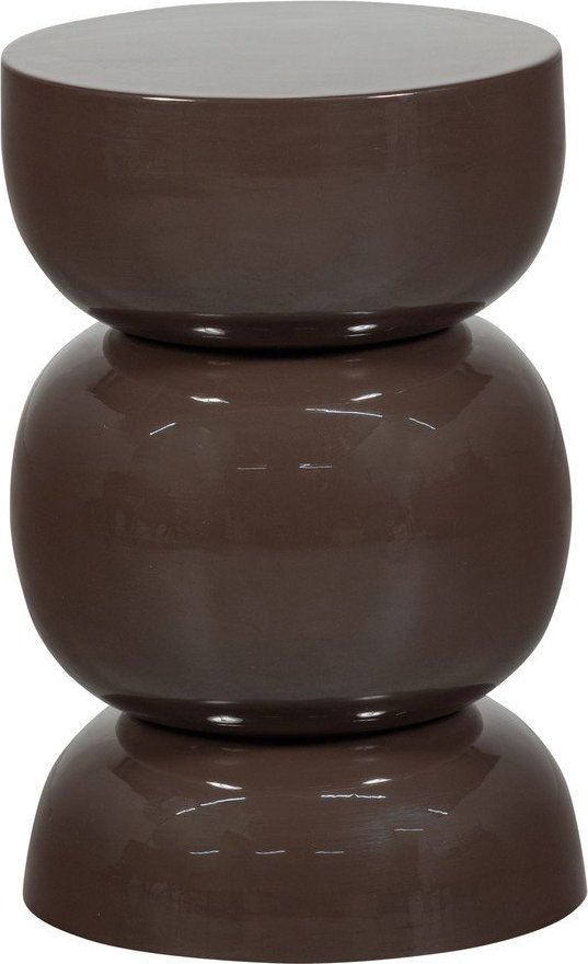 Kovový kulatý odkládací stolek ø 30 cm Breno – WOOOD WOOOD