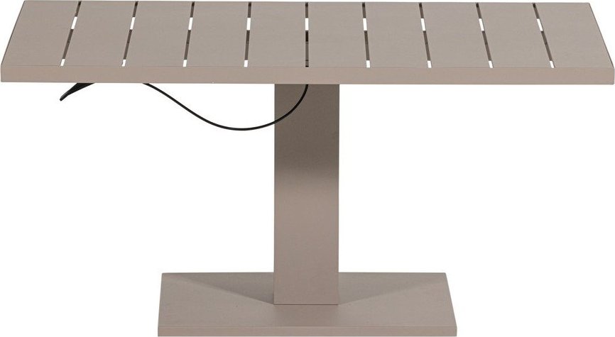 Kovový zahradní jídelní stůl 80x100 cm Tesso – WOOOD WOOOD