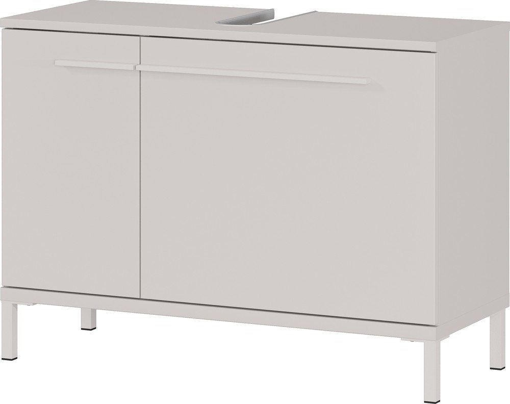 Krémová matná skříňka pod umyvadlo 80x59 cm Laurino – Germania Germania