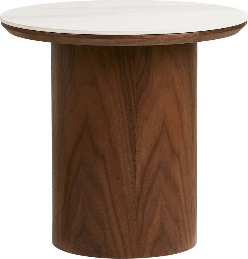 Kulatý odkládací stolek s keramickou deskou ø 40 cm Noli – House Nordic House Nordic