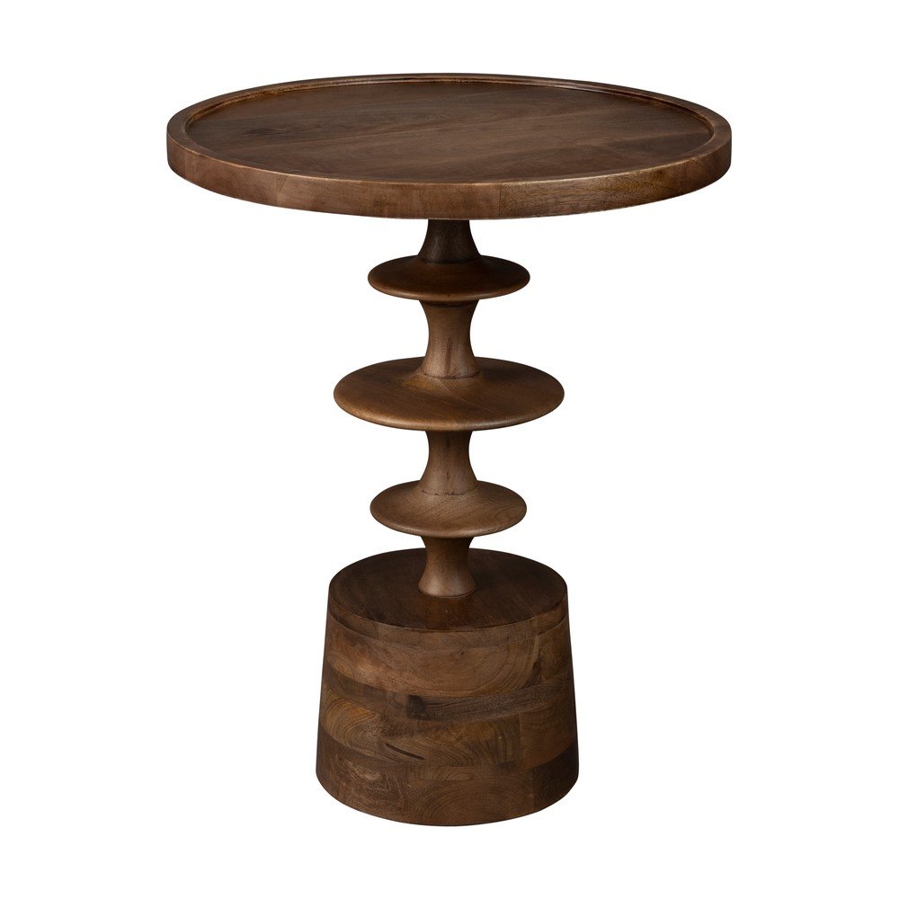 Kulatý odkládací stolek z mangového dřeva ø 46 cm Cath – Dutchbone Dutchbone