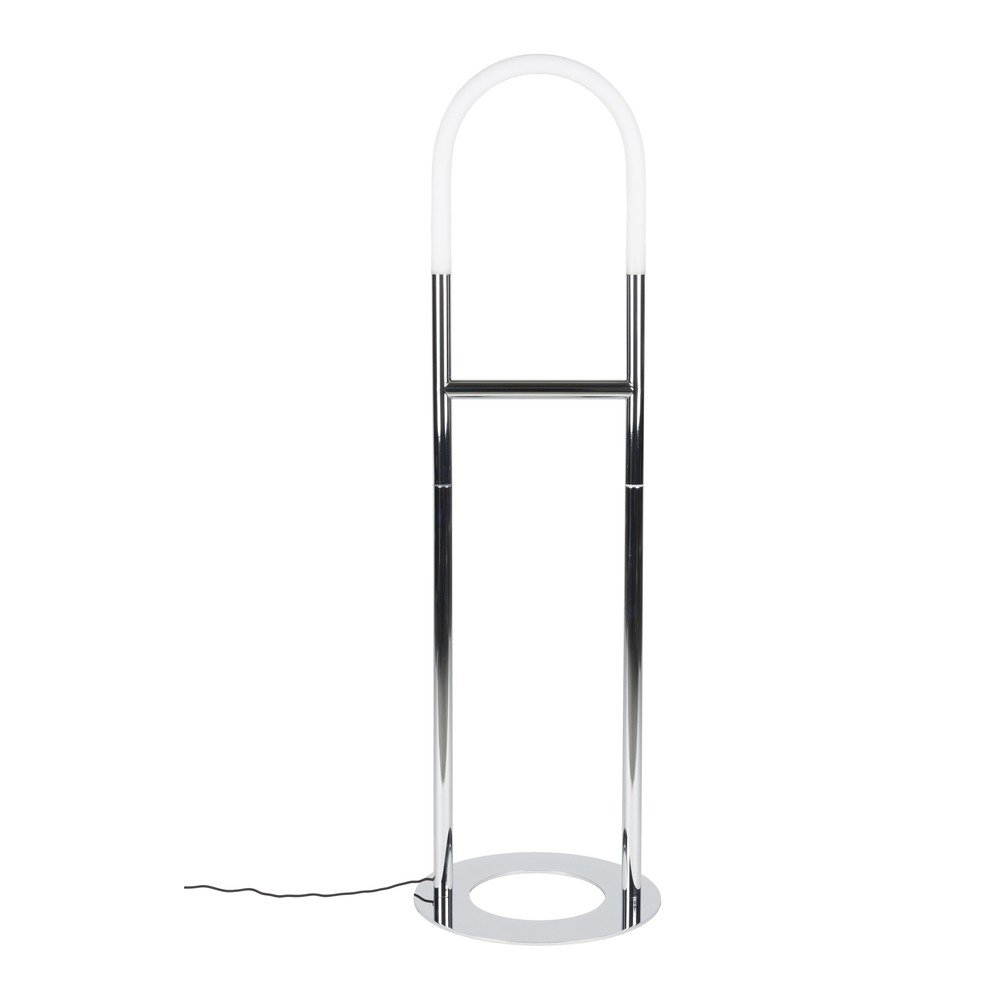 LED stmívatelná stojací lampa ve stříbrné barvě (výška 135 cm) Arch – Zuiver Zuiver