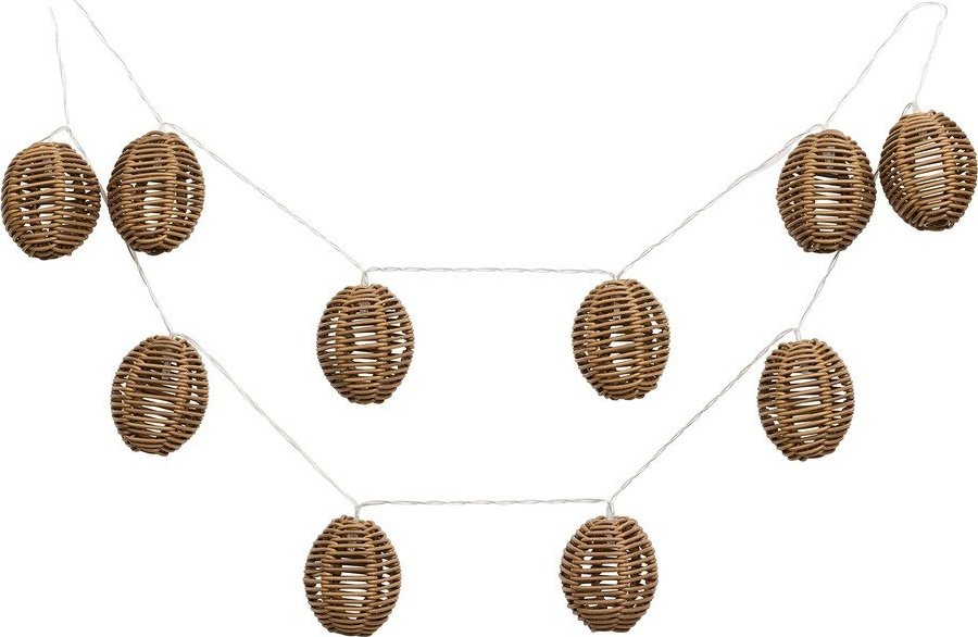 LED světelný řetěz počet žárovek 10 ks na baterky délka 180 cm Carlisle – House Nordic House Nordic