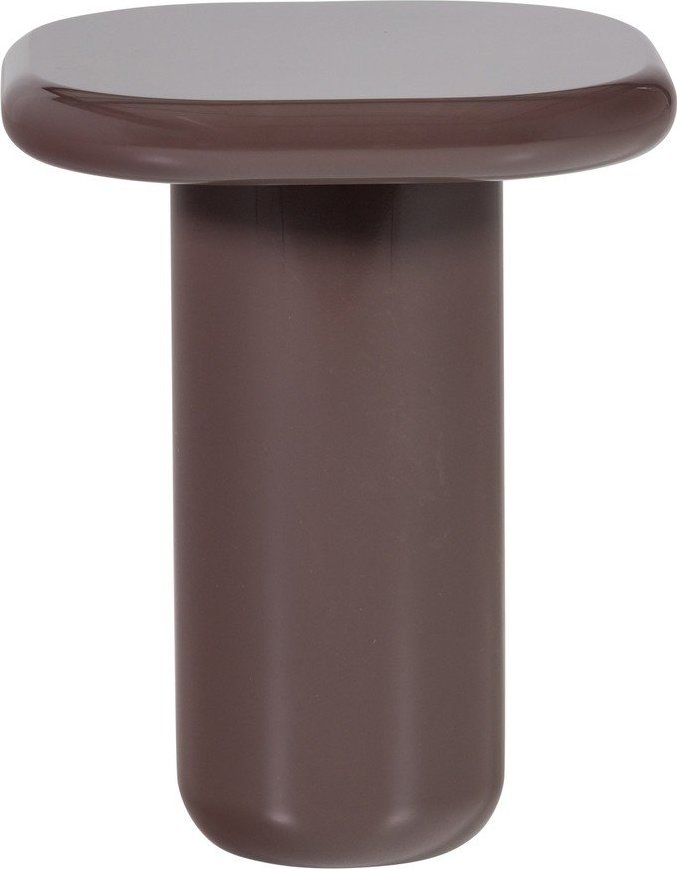 Lesklý odkládací stolek 50x50 cm Zava – WOOOD WOOOD