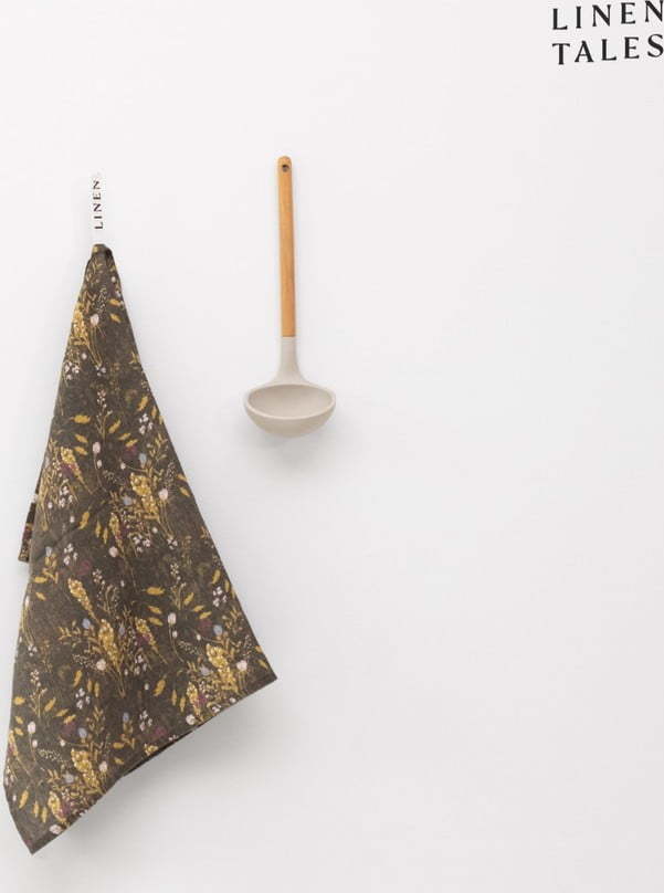 Lněná utěrka 45x65 cm Woodland – Linen Tales Linen Tales