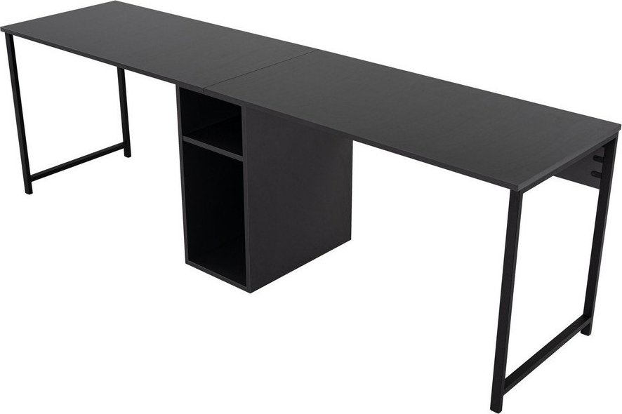 Matný pracovní stůl 60x240 cm Twin – Kalune Design Kalune Design