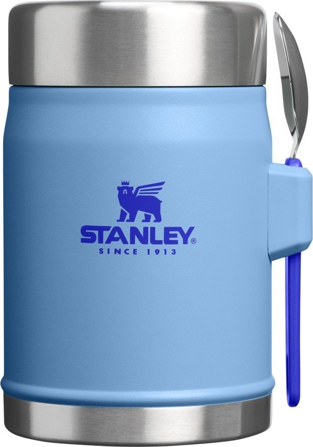 Modrá termoska na jídlo z nerezové oceli 400 ml Legendary Food Jar + Spork Blue Sky – Stanley Stanley