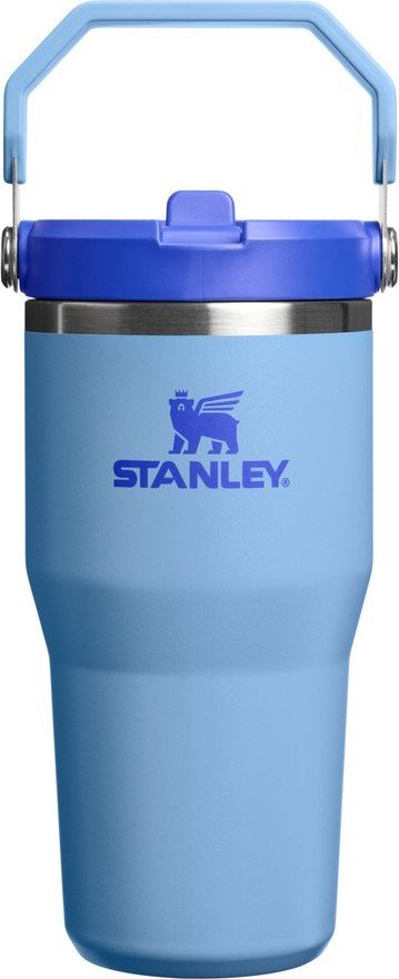 Modrá termoska z nerezové oceli 600 ml IceFlow™ Flip Straw 2.0 Tumbler Blue Sky – Stanley Stanley