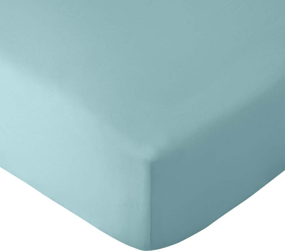 Modré napínací prostěradlo 135x190 cm So Soft Easy Iron – Catherine Lansfield Catherine Lansfield