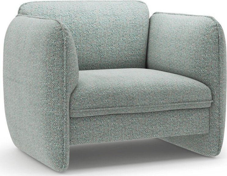 Modré žinylkové křeslo Georgia – Micadoni Micadoni