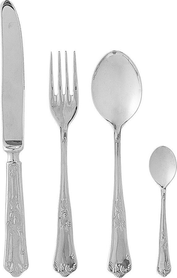 Nerezový příbor 16 ks ve stříbrné barvě Tilly – Bloomingville Bloomingville