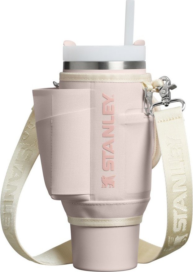 Nosička na termosku All-Day Quencher Carry-All Rose Quartz – Stanley Stanley