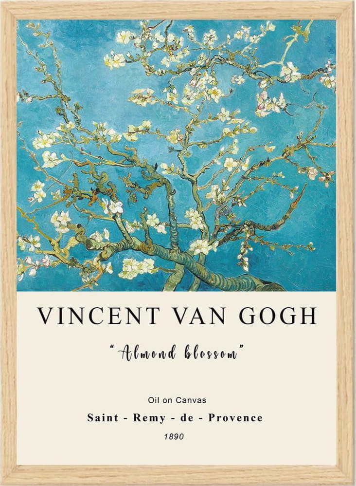 Obraz 55x75 cm Vincent van Gogh – Wallity Wallity