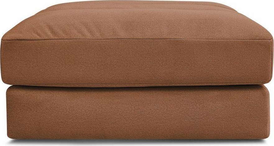 Oranžová sametová podnožka Sierra – Bobochic Paris Bobochic Paris