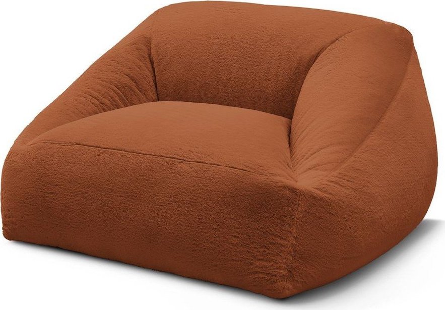 Oranžový sedací vak z umělé kožešiny Lilibet – Bobochic Paris Bobochic Paris