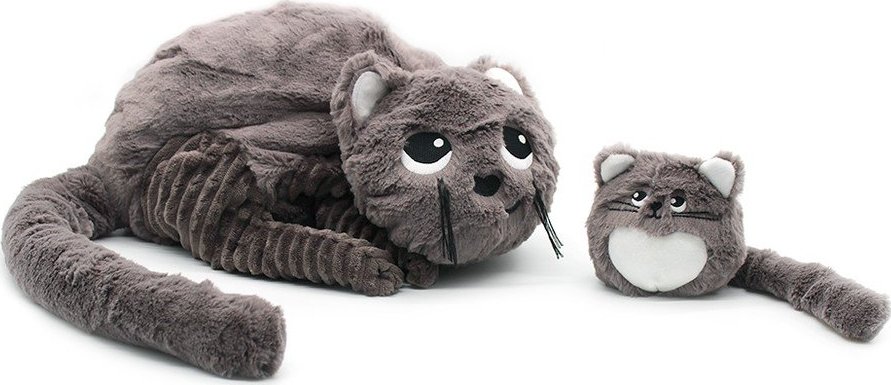 Plyšové hračky v sadě 2 ks Ptipotos Miaou – Les Deglingos Les Déglingos