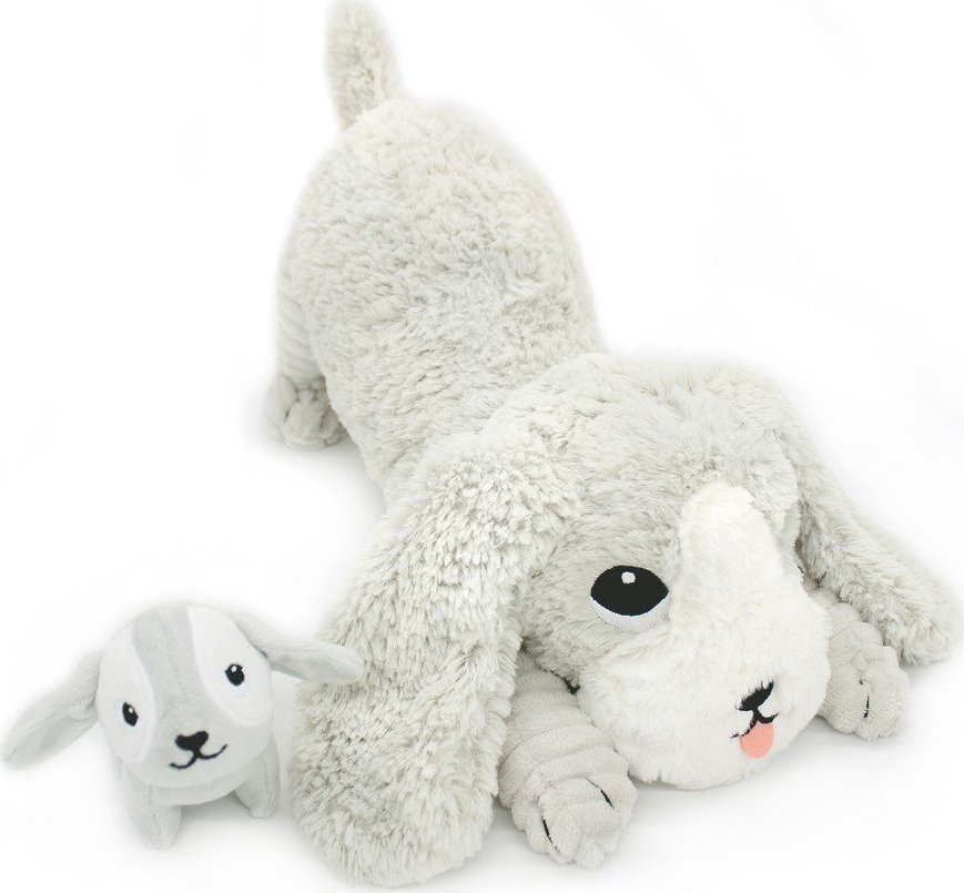 Plyšové hračky v sadě 2 ks Ptipotos Toutou – Les Deglingos Les Déglingos