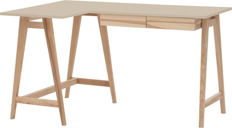 Pracovní stůl 85x135 cm Luka – Ragaba Ragaba