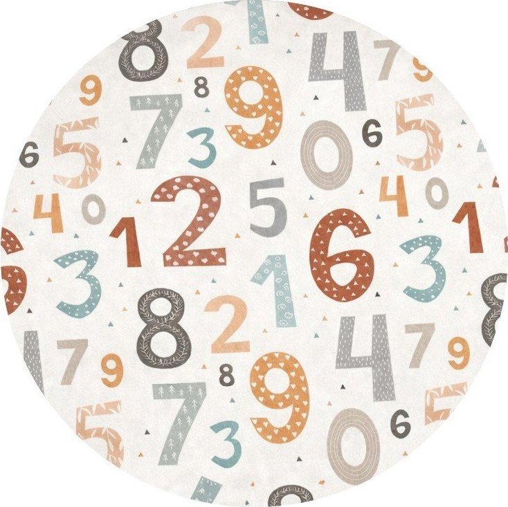 Pratelný dětský hrací koberec ø100 cm Happy Numbers – Mila Home Mila Home