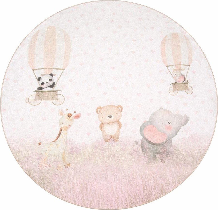 Pratelný dětský koberec ø150 cm Dainty Animals – Mila Home Mila Home