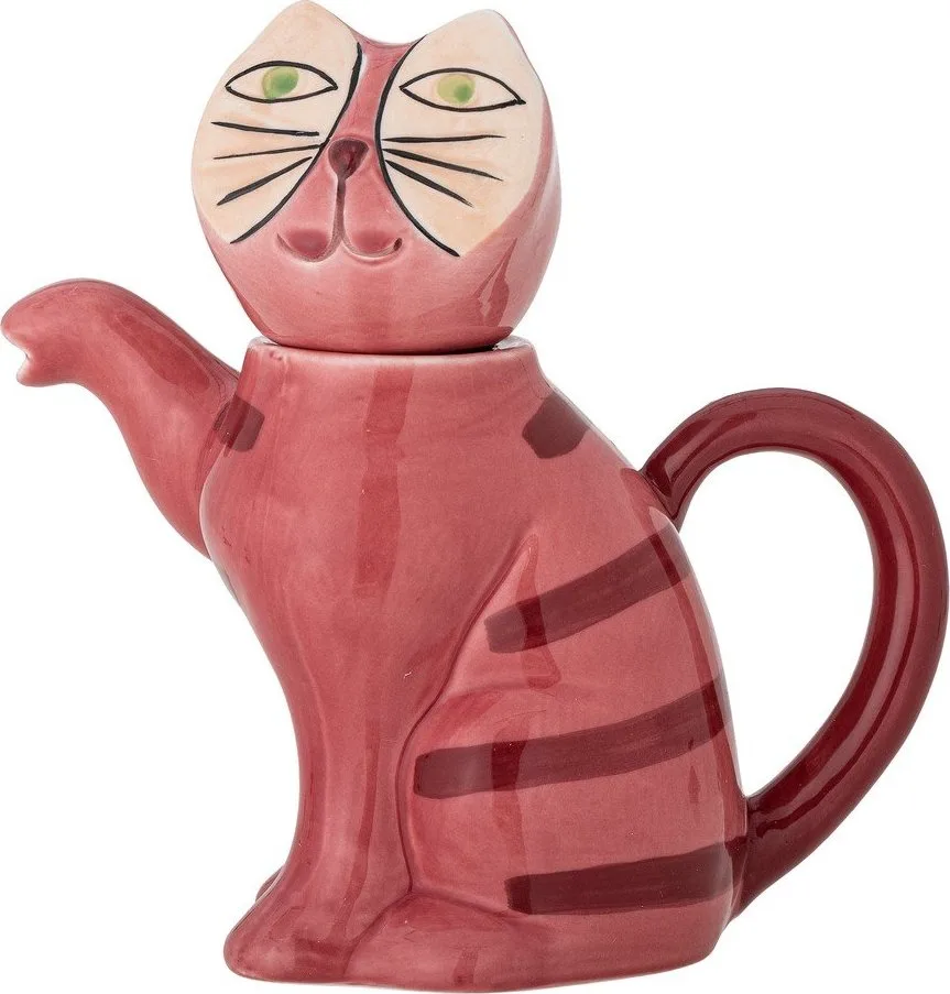 Růžová keramická konvice na čaj 500 ml Missy – Bloomingville
