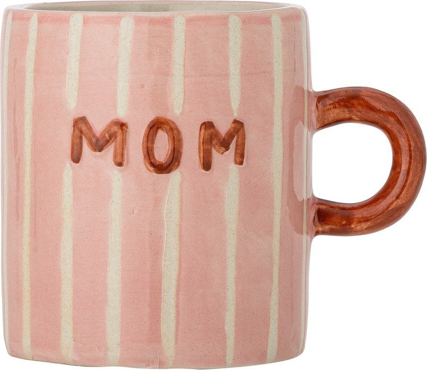 Růžový keramický hrnek 325 ml Cherish – Bloomingville Bloomingville