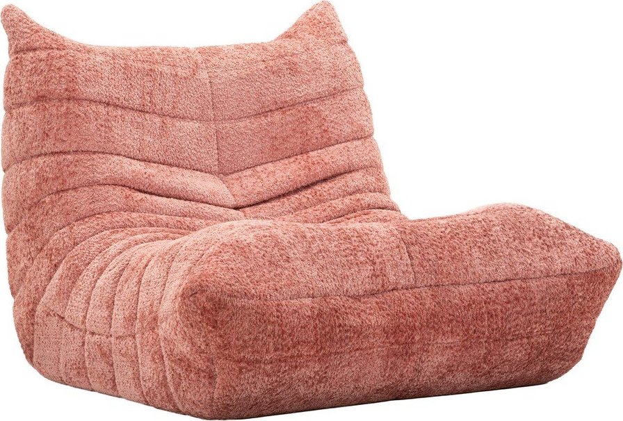 Růžový sedací vak z textilie bouclé Mask – Mauro Ferretti Mauro Ferretti