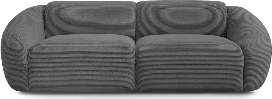 Šedá manšestrová pohovka 250 cm Tina – Bobochic Paris Bobochic Paris