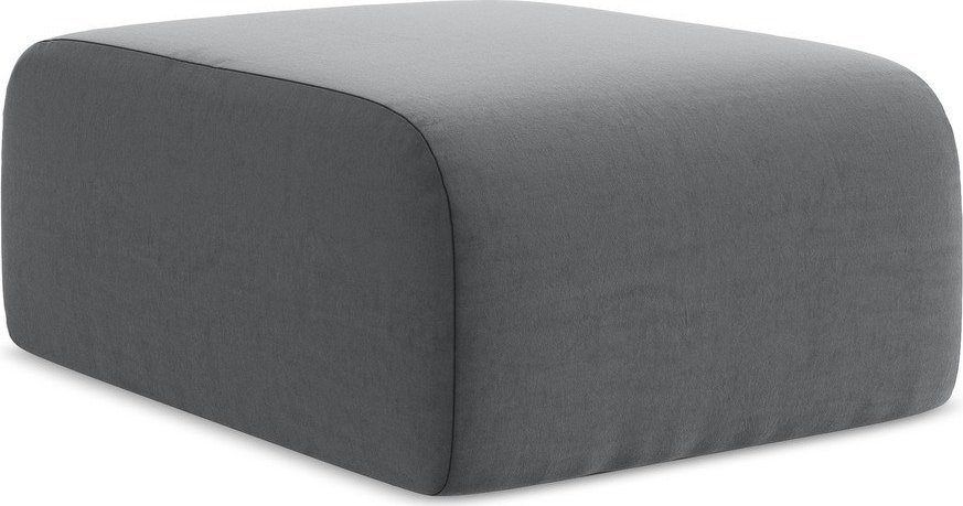 Šedá sametová podnožka Lani – Makamii Makamii