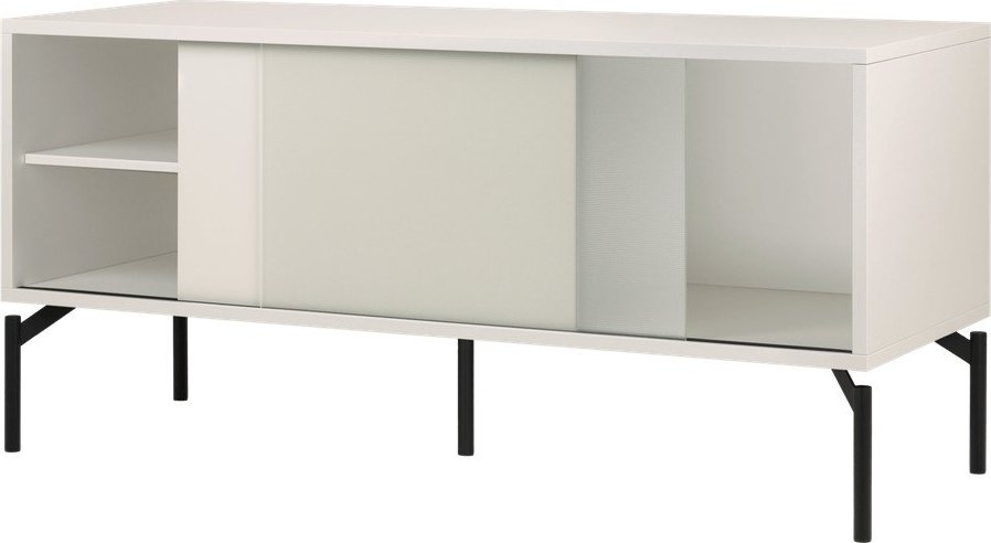 Šedobéžový TV stolek 116x55x42 cm Met Mini – noo.ma NOO.MA